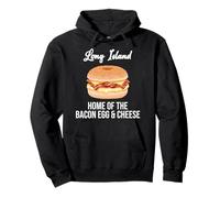 Long Island New York Speck-Ei und Käse Pullover Hoodie