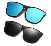 Long Keeper Polarisierte Sonnenbrille Clip für Brillenträger - Sonnenbrille Zum Aufstecken Polarisiert, Sonnenbrillen Aufsatz Brille Damen Herren