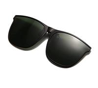 Long Keeper Polarisierte Sonnenbrille Clip für Brillenträger - Sonnenbrille Zum Aufstecken Polarisiert, Sonnenbrillen Aufsatz Brille Damen Herren