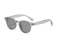 Long Keeper Retro Runde Sonnenbrille - Vintage Sonnenbrille Rund Herren Damen Klassische Unisex Stil Retro Johnny Depp Brille mit Uv400 Schutz