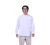 Long Sleeve Shirt Fox Wordmark Oversized Optic White M