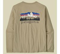 Patagonia Men's Long-Sleeved Fitz Roy Foothills T-Shirt weathered stone XL