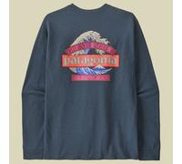 Patagonia - L/S Great Waves Responsibili-Tee - Longsleeve, Gr. XL, blau (SummitBlue)