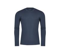 Mey Longsleeve Herren Rundhals Mikrofaser blau, 6 (L)