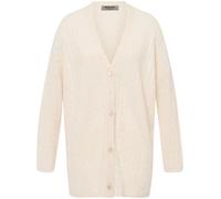 Long-Strickjacke aus 100% Kaschmir Peter Hahn beige 38/40