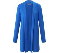 Long-Strickjacke Peter Hahn blau 36