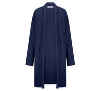 Long-Strickjacke Peter Hahn blau 42