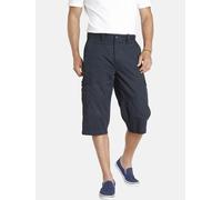 Longbermudas JAN VANDERSTORM "Bermuda JERE", Herren, Gr. 70, N-Gr, blau (dunkelblau), Obermaterial: 100% Baumwolle CO., Hosen (75579864-70) dunkelblau