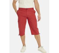 Longbermudas JAN VANDERSTORM "Cargobermuda HELLFRIED", Herren, Gr. 60, N-Gr, rot, Obermaterial: 97% Baumwolle CO. 3% Elasthan EL., Hosen (26465066-60) rot