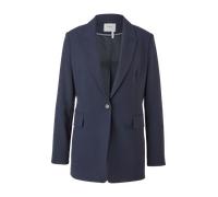 Longblazer aus Viskosemix 40 blau