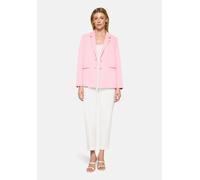 Longblazer BETTY BARCLAY "Damen mit Reverskragen", Damen, Gr. 36, rosa (pink dolphin), Obermaterial: 96% Polyester, 4% Elasthan. Futter: 100% Polyester, lässig geschnitten normal, Blazer Longblazer (1