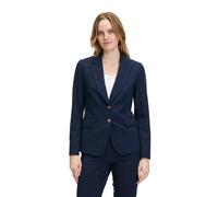 Betty & Co Damen Klassischer Blazer mit Taschen 44, Dunkelblau