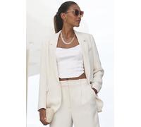 Longblazer LASCANA Gr. 40, beige (creme) Damen Blazer (26785013-40) creme