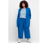 Sheego Longblazer mit Schalkragen 56 kobaltblau