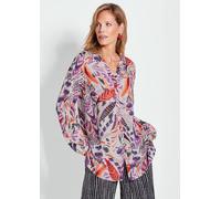 Longbluse aus fließender Viskose bunt 24