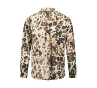 Longbluse BETTY BARCLAY "Damen Longbluse langarm", Damen, Gr. 38, beige (beige, taupe), Obermaterial: 100% Viskose., figurumspielend normal, V-Ausschnitt, Blusen (22131302-38) beige, taupe