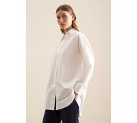 Seidensticker Damen Bluse - Hemdbluse - Kelchkragenbluse - Klassisch - Elegant - Bügelleicht - Slim Fit - Kurzarm - Uni - 100% Baumwolle