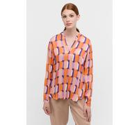 Longbluse ETERNA "LOOSE FIT", Damen, Gr. 34, mandarine, 100% Viskose, Blusen Longbluse (28658201-34)