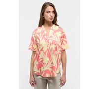 Longbluse ETERNA "LOOSE FIT", Damen, Gr. 36, koralle, 100% Baumwolle, Blusen Longbluse, EASY IRON (bügelleicht) (32122329-36)