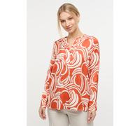 Longbluse ETERNA "LOOSE FIT", Damen, Gr. 36, orange, 100% Viskose, Blusen Longbluse (87072636-36)