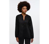 Longbluse ETERNA "LOOSE FIT", Damen, Gr. 36, schwarz, 100% cotton, Blusen Longbluse (25119622-36)