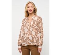 Longbluse ETERNA "LOOSE FIT", Damen, Gr. 42, braun, 100% Viskose, normal, Blusen Longbluse (37201567-42)