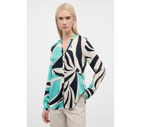 Longbluse ETERNA "REGULAR FIT", Damen, Gr. 36, türkis, 100% Viskose, Blusen Longbluse (18163208-36) türkis