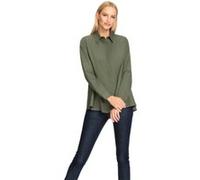 Longbluse khaki 46