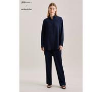 Longbluse Uni Blau 46 (60.632771-0019-46)