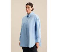 Longbluse Uni Blau 50 (60.735921-0015-50)