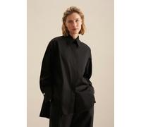 Longbluse Uni Schwarz 46 (60.637052-0039-46)