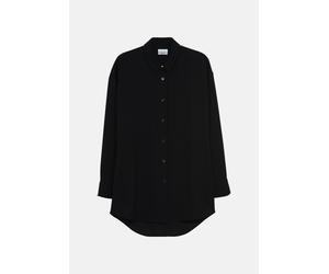Longbluse Uni Schwarz 48 (60.132139-0039-48)
