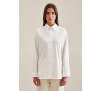 Longbluse Uni Weiß 44 (60.135860-0001-44)