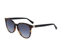LONGCHAMP Damen LO647S Sonnenbrille, HAVANA/BLUE, 53