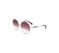 Longchamp Unisex Lo143s-773-5819 Sunglasses, 773 Rose Gold Purple, 58