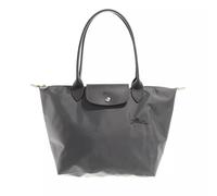 Longchamp Tote - Le Pliage Green Shoulder bag S - in gray - für Damen - aus Leder & Synthetisches Material & Synthetische Fasern