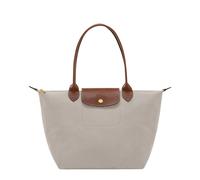 Longchamp Le Pliage Schultertasche M - pebble