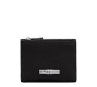 Longchamp Le Roseau Börse im Kompaktformat black