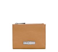 Longchamp Le Roseau Börse im Kompaktformat walnut