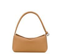 Longchamp Le Roseau Schultertasche M walnut