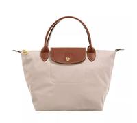 Longchamp Satchel Bag - Le Pliage Original Handbag Small - in white - für Damen - aus Leder & Synthetisches Material & Synthetisches Material