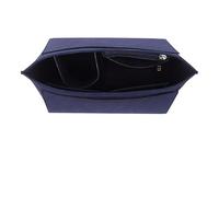 Longchamp Tasche Organizer - Felt Bag Organizer für Damen mit mehreren Taschen (Blau, L)