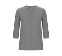 Longform Bluse Top Longtop Sportshirts Longblusen Grünes Trägerlose Am Dekolleté Flanellblusen Mode Weihnachten Leichte Türkises Raffinierte Schönes Lilanes Dunkel Glänzende Ringerrücken