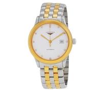 Longines Flaggschiff Automatik Diamant weißes Zifferblatt Herrenuhr L49843277, Modern
