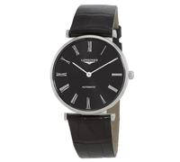 Longines La Grande Classique Unisex-Armbanduhr mit schwarzem Zifferblatt, L4.908.4.51.2