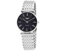 Longines La Grande Herren-Armbanduhr L4.918.4.51.6 Automatik schwarzes Zifferblatt