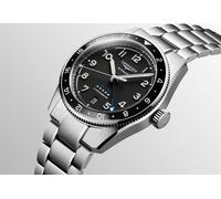 Longines - Spirit Zulu GMT schwarz - Gr. - 39