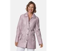 Steppjacke GOLDNER "Kurzgröße Longjacke mit Steppung", Damen, Gr. 20, rosa (antikrosa), Obermaterial: 100% Polyester PES., normal, Sonstiges, Jacken Steppjacke, Ohne (66184827-20) antikrosa