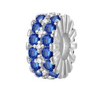 LONGLUCK 925er Sterlingsilber-Clip-Anhänger für Armbänder, Halsketten-Stopper-Clip-Perlen mit 5A-Zirkonia, Muttertagsgeschenke für Frauen