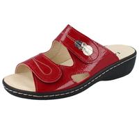 LONGO 1019301 Damen Pantolette cherry/ Leder